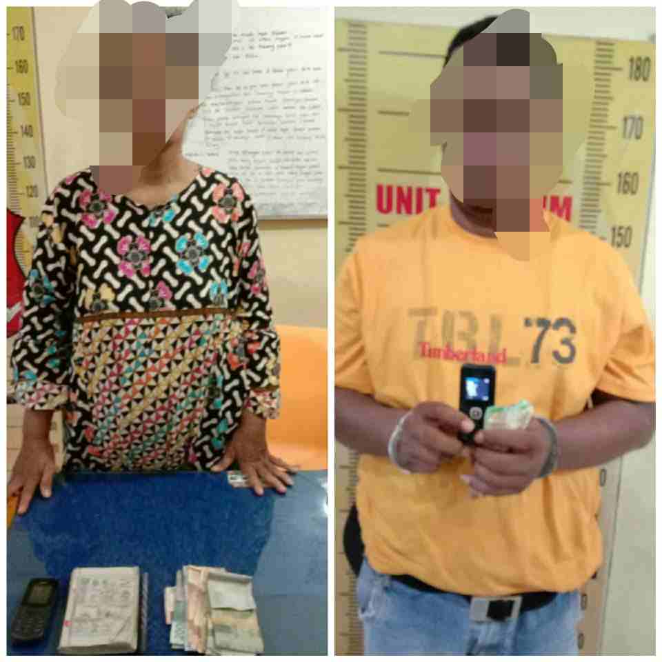 Gara - Gara Judi Togel, Ibu dan Anak Ditangkap Polsek Kota Kisaran