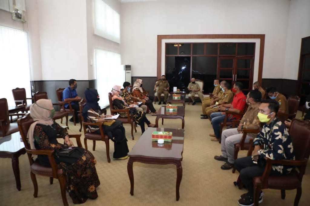 Terdampak Covid-19 FKI Asahan Audiensi ke Bupati Asahan