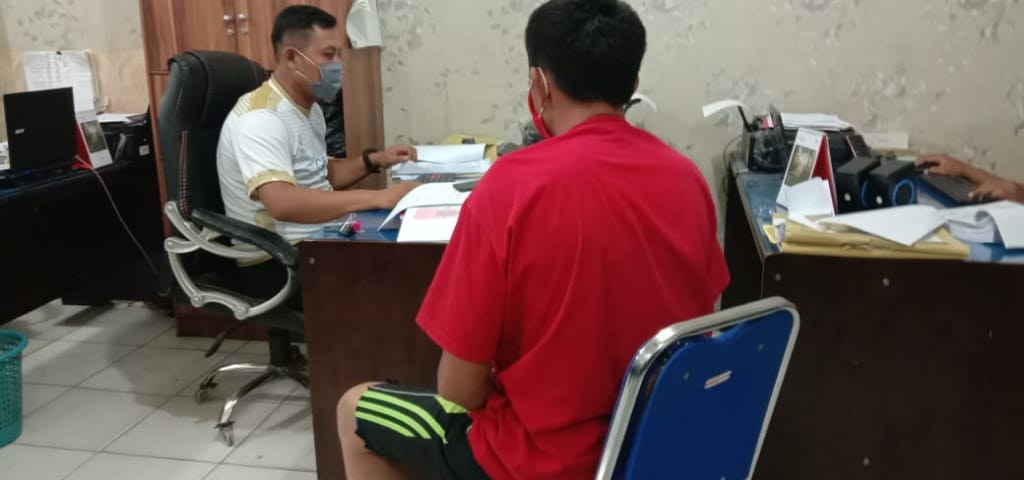 Bawa Sabu, Lurah Aek Loba Pekan Harus Menginap di Polres Asahan