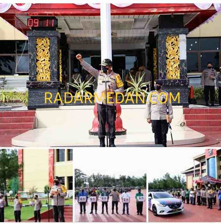 Jelang HUT Bhayangkara, Kapolda Sumut Tim Berangkatkan Bhakti Sosial