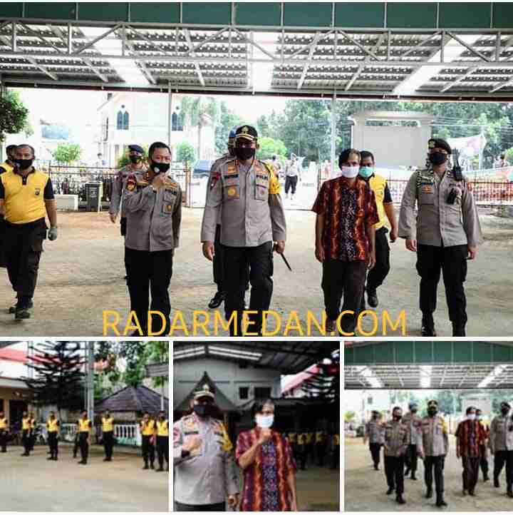 Kapolda Sumut Tinjau Sejumlah Rumah Ibadah