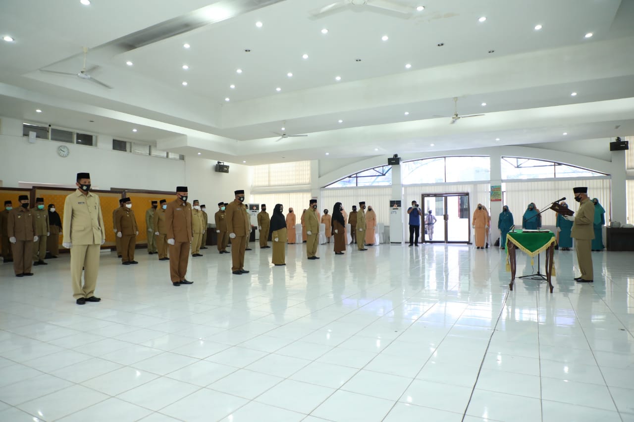 Bupati Asahan Lantik 8 Pejabat Pimpinan Tinggi Pratama, Ini Nama dan Jabatannya