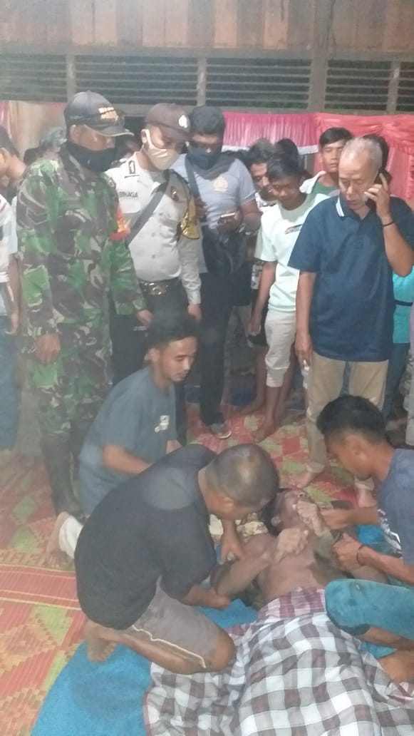 Saat Menjala Ikan, Warga Sorkam Kanan Kaget Ada Mayat Nyangkut di Jalanya
