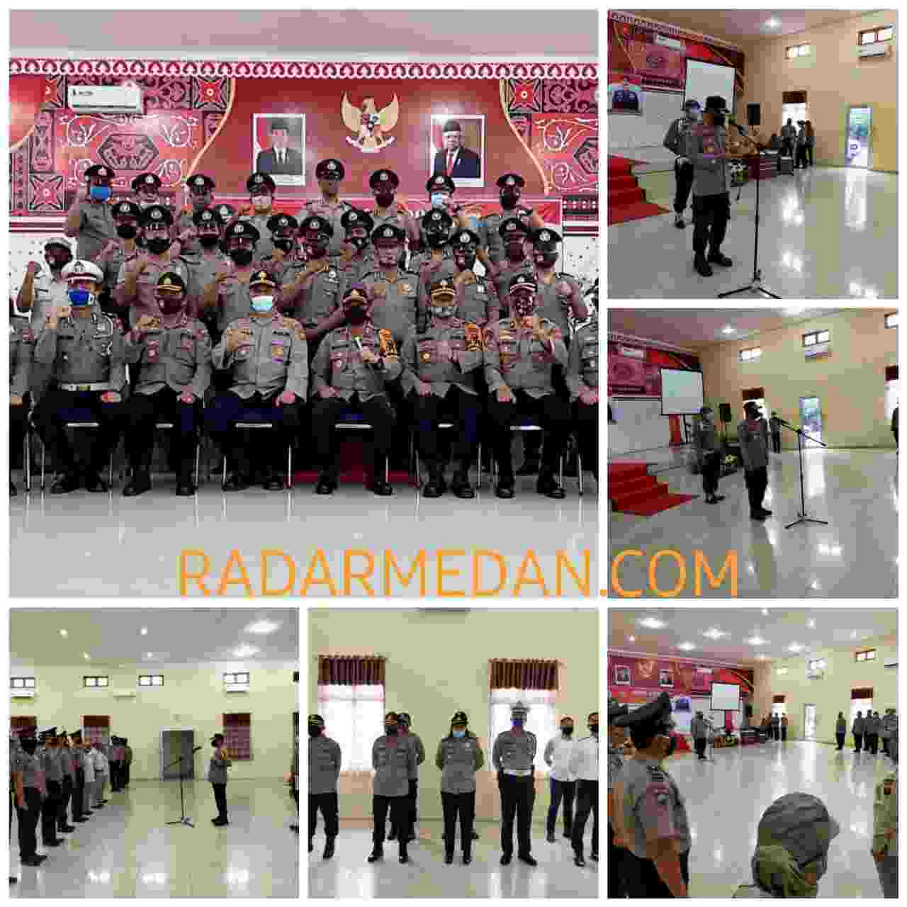 25 Personil Polres Pelabuhan Belawan Naik Pangkat