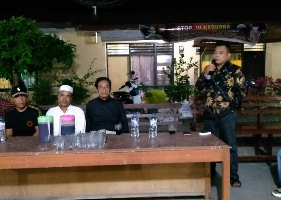 Polsek Bilah Hilir Gelar Syukuran HUT Bhayangkara Ke-74 Secara Sederhana