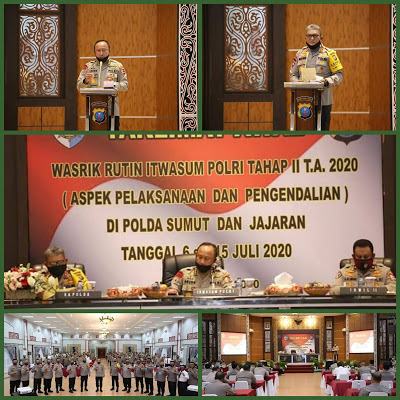Itwasum Polri Bagi Dua Tim Lakukan Pemeriksaan di Jajaran Polda Sumut