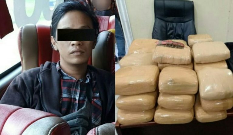 Satresnarkoba Polres Langkat Berhasil Ungkap Warga Bandung Seludupkan Barang Haram 30 Kg dari Aceh