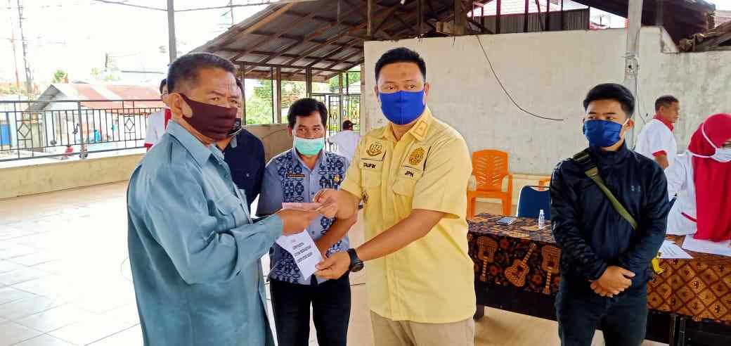 Camat Apresiasi Penyerahan BLT-DD Tahap III Desa Sempajaya Kec Berastagi Berjalan dengan Baik