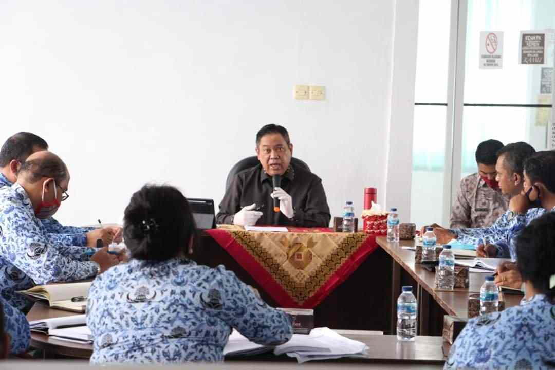 Bupati Dairi : Ekonomi Kita Buka,Tapi Kita Harus Tegas