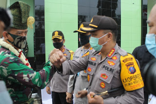 Danrem 022 Kunker ke Kodim 0204 Disambut Hangat Unsur Muspida