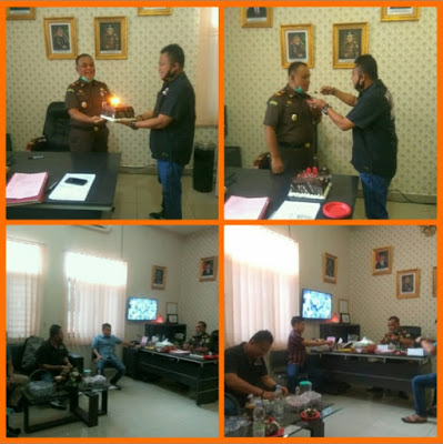 Polsek Percut Sei Tuan Datangi Cabjari Medan Labuhan 