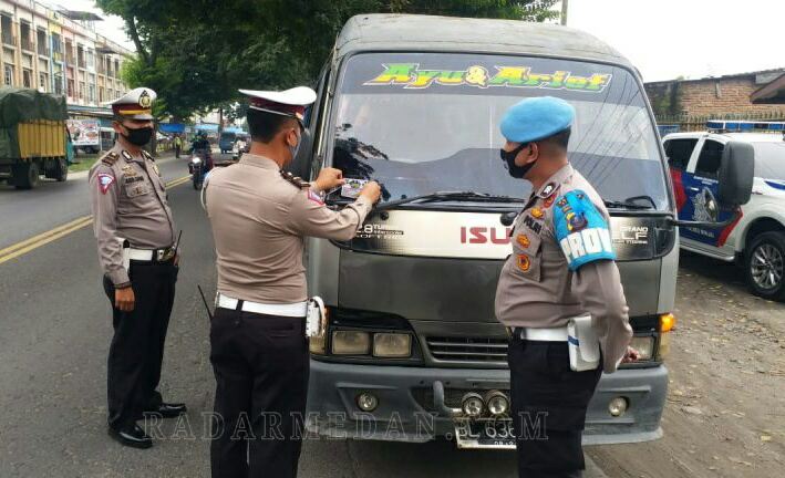 Ops Patuh Toba 2020 Sat Lantas Polres Binjai Beri Himbauan Tertib Lalin