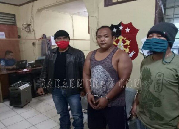 Reskrim Polsek Salapian Tangkap Betmen dan Jarwo Karena Curi 7 Ton Kelapa Sawit