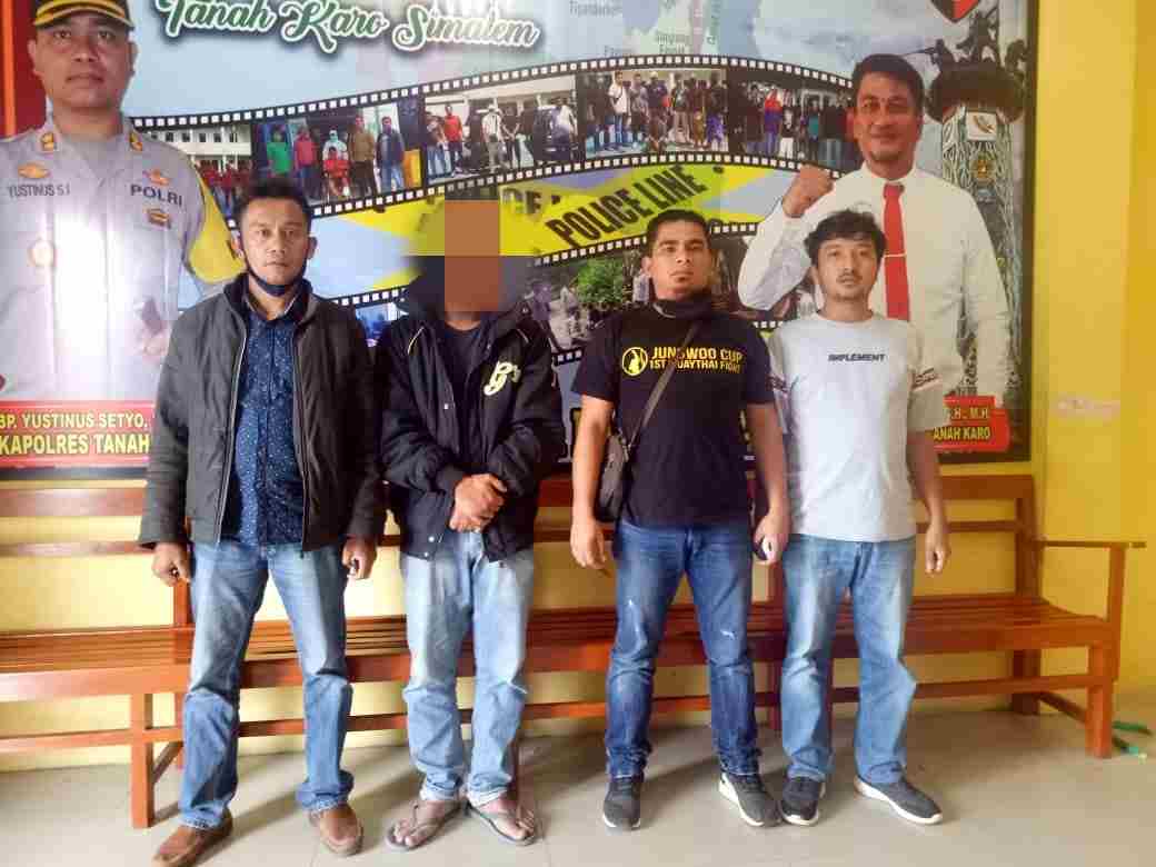 Diduga Aniaya Istri, Seorang Suami Warga Desa Semangat Ditangkap Polisi