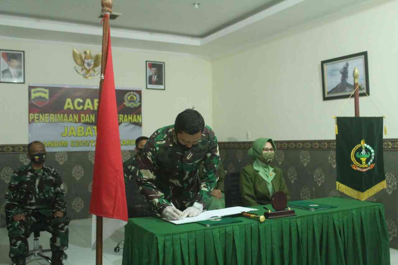 Danrem 023/KS Pimpin Acara Sertijab Dandim 0205/TK, Secara Virtual