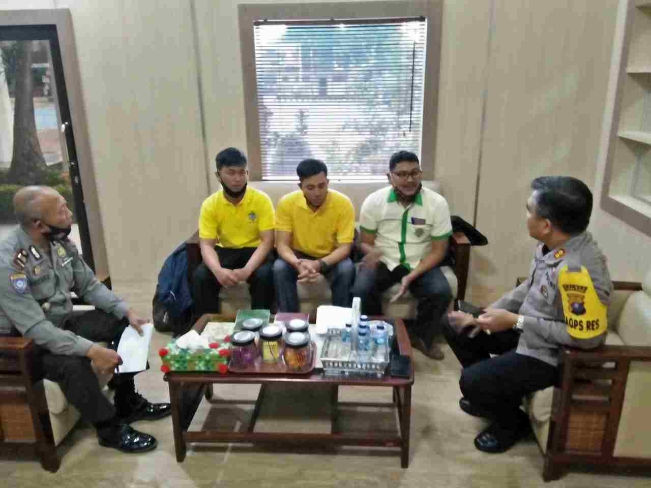 Pemuda Katolik Karo Audiensi dengan  Kapolres Tanah Karo Bahas Penyakit Masyarakat