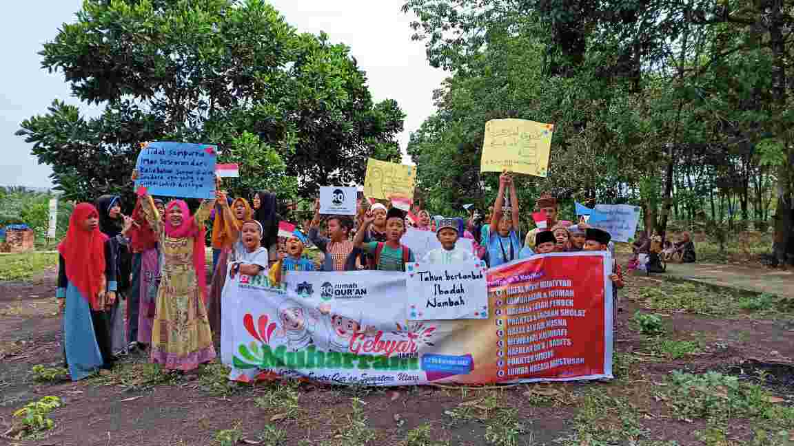 BMH Gelar 1 Muharram di 5 Titik Rumah Quran Sumatera Utara