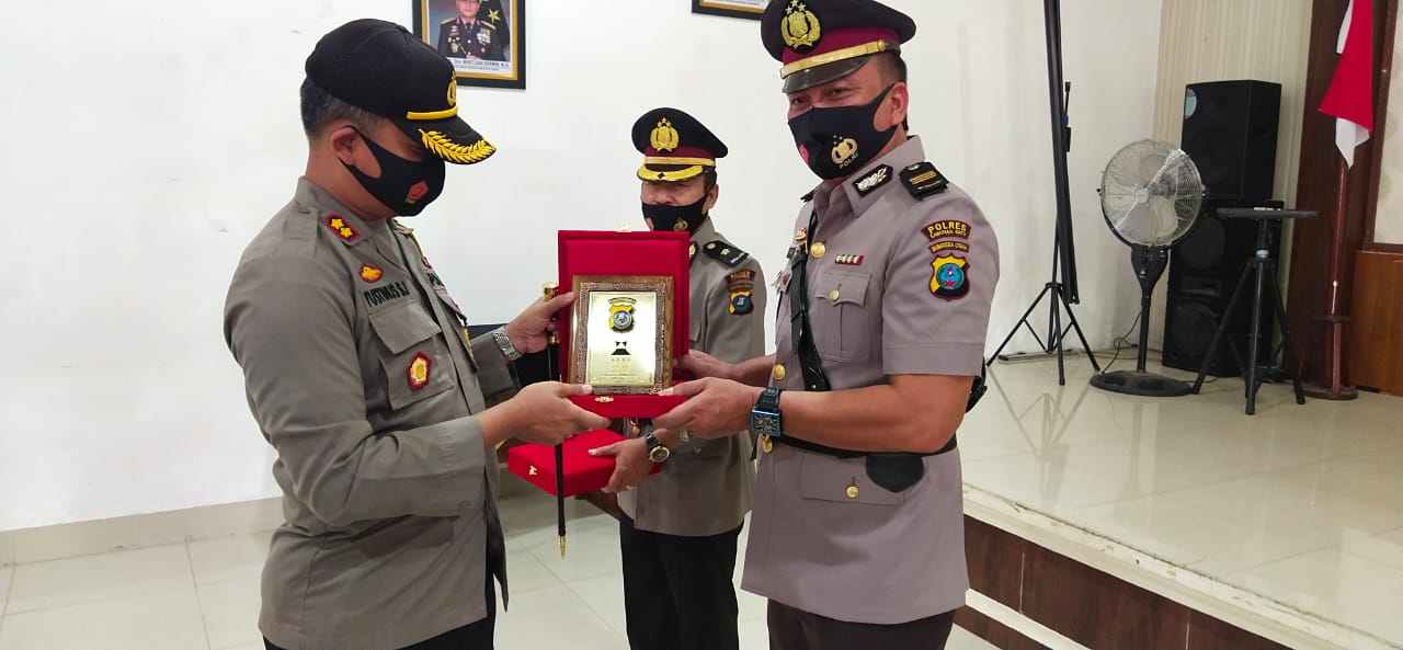 Tiga Perwira Polres Karo Sertijab, Dipimpin Kapolres Tanah Karo