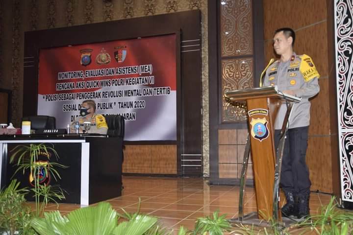 Wakapolda Sumut Pimpin Monitoring Evaluasi dan Asistensi