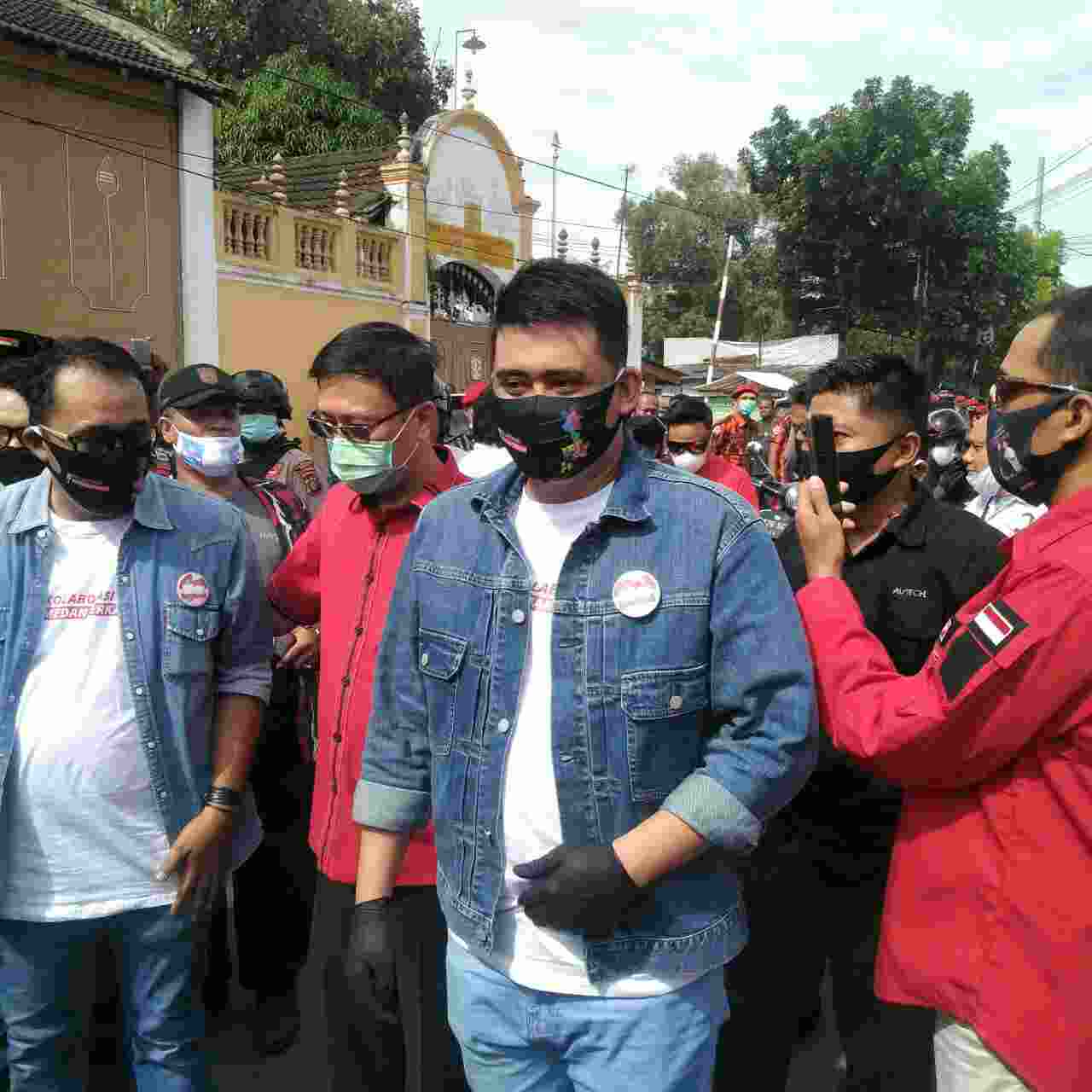 Bobby Nasution Ã¢â‚¬â€œ Aulia Rachman Mendaftar ke KPU Medan