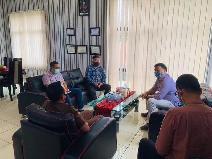 Jelang Pesta Demokrasi, Kejari Terima Kunjungan Komisioner KPUD Karo