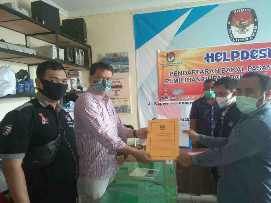 Hari Terakhir, Perbaikan Berkas Bapaslon Bupati Dan Wabup Karo, Ini Pesertanya