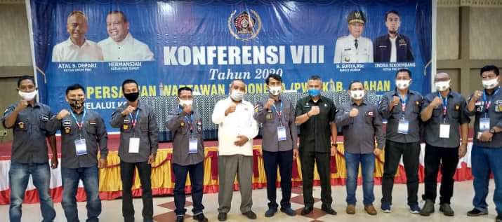 Indra Sikoembang Kembali Pimpin PWI Asahan