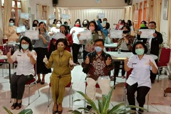 Ketua TP PKK Dairi Hadiri Pelatihan Konseling Pembelajaran Keluarga Lintas Organisasi