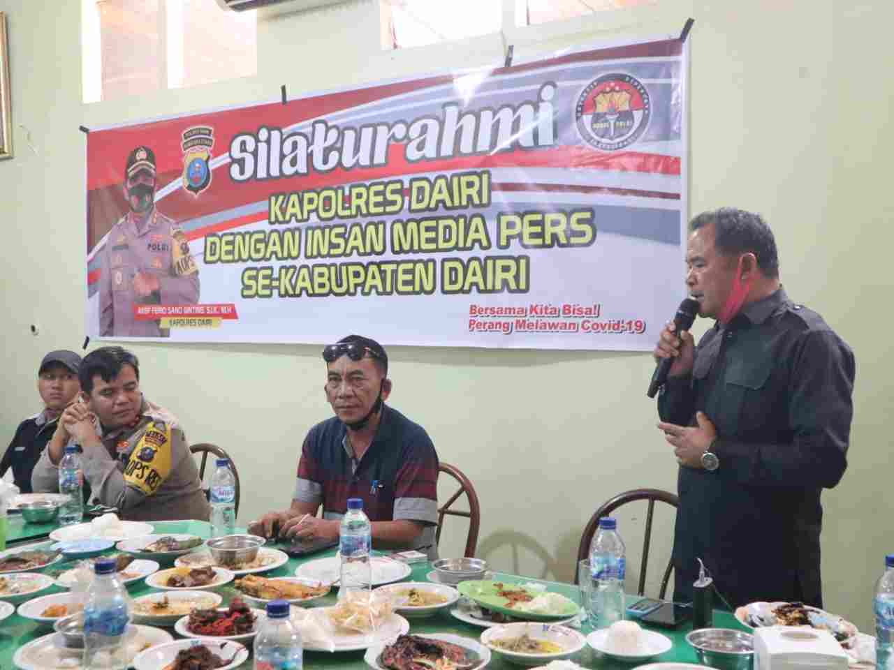 Sinergi dengan Jurnalis, Kapolres Gelar Silaturahmi dengan Wartawan