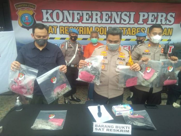 Pembunuh Fitri Yanti di Tembung Ditangkap Polrestabes Medan di Riau