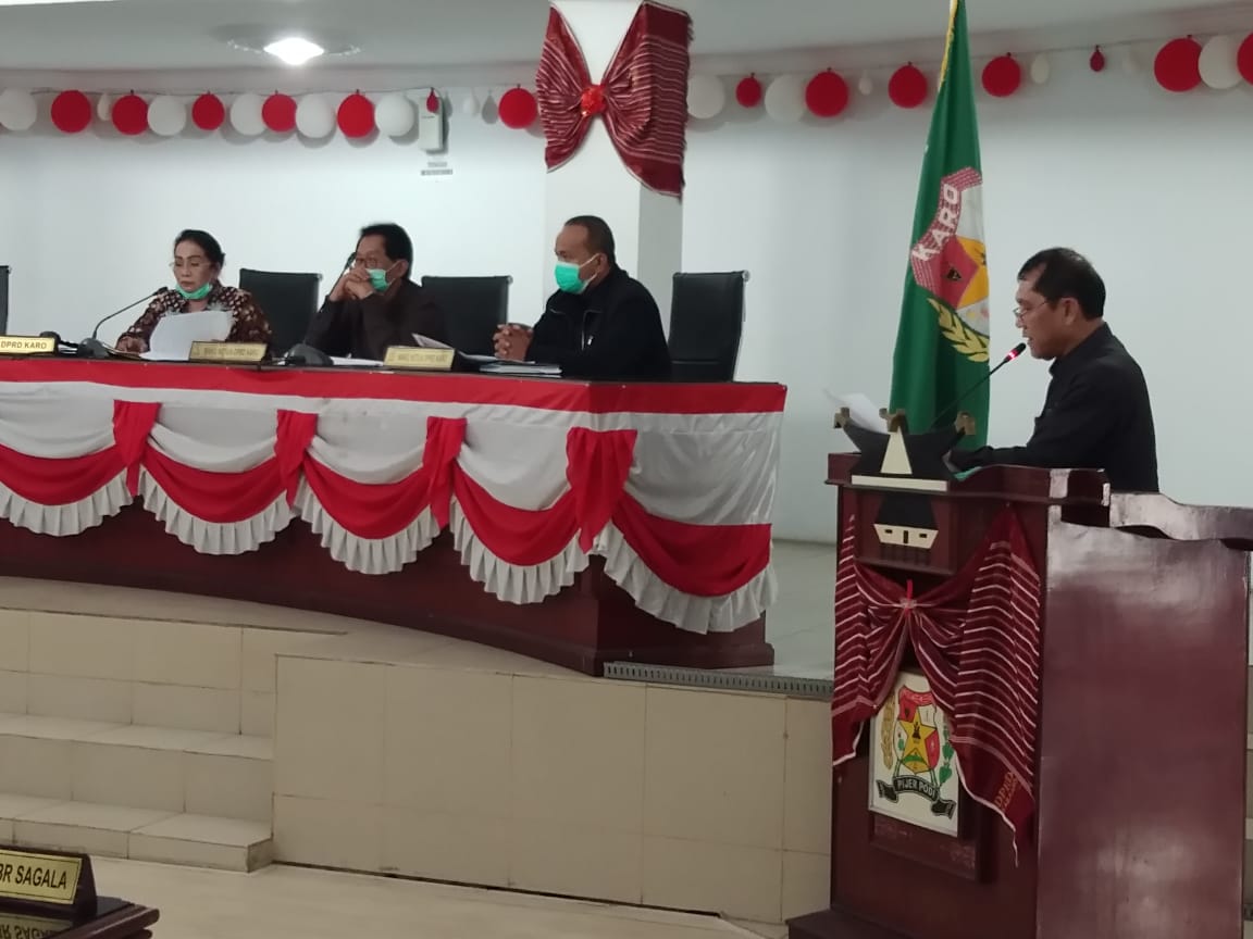  P-APBD Kabupaten Karo Diperkirakan Defisit Rp 108,8 Miliar