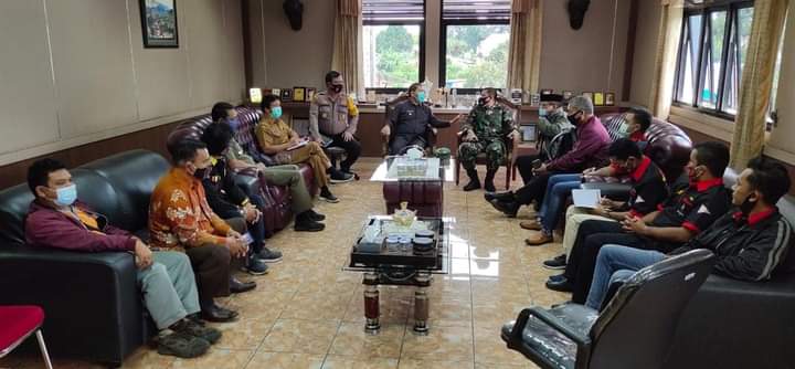 Bupati Karo : Bagi Pelanggar Prokes, Ini Payung Hukumnya