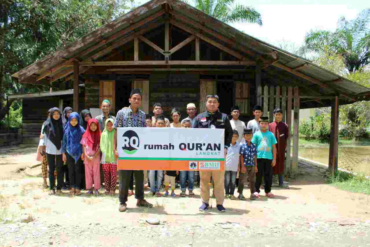 Perluas Dakwah, BMH Launching Program Rumah Quran di Kabupaten Langkat