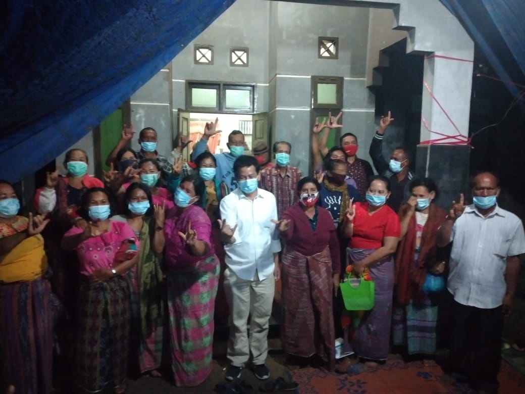 Paslonbup Dari PDIP, Iwan Sembiring Depari Lakukan Sosialisasi