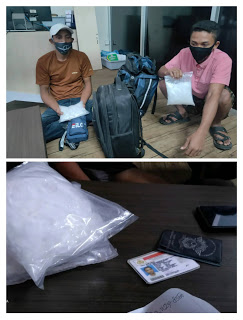 Direktorat Narkoba Poldasu Amankan Dua Calon Penumpang Batik Air, Temukan Barangbukti 1 Kg Sabu