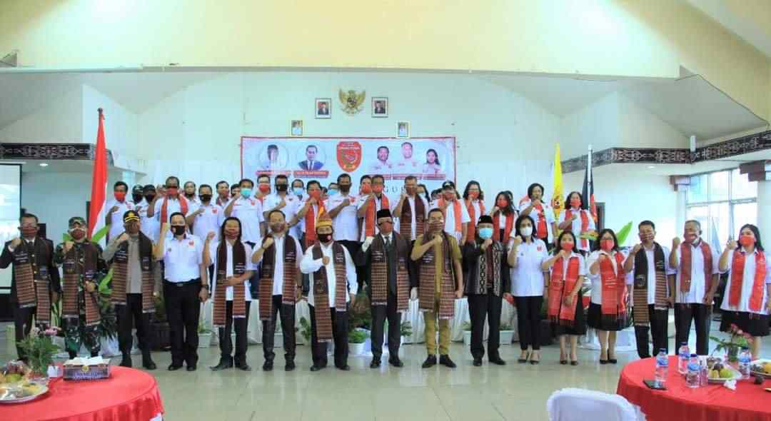 Pengurus DPD KMDT Dairi Periode 2020-2025 Kabupaten Dairi Dilantik