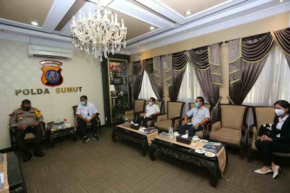 Kapolda Sumut Terima Audiensi Pembangunan Perumahan (Persero)