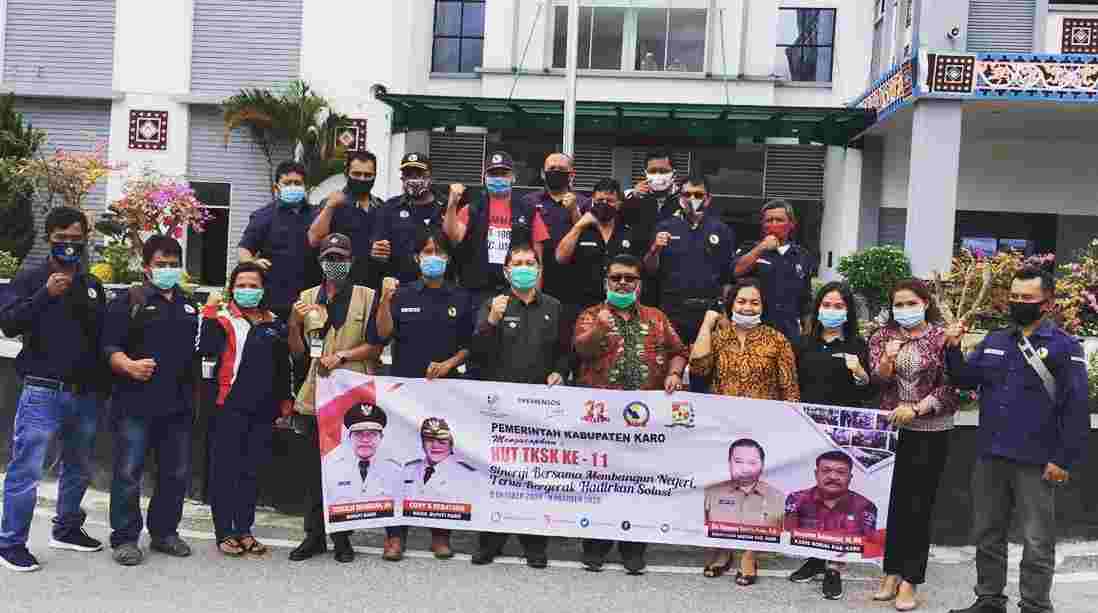 TKSK Hadir Bersinergi Dalam Hal Pengentasan Masalah Sosial, Ini Harapan Bupati Karo