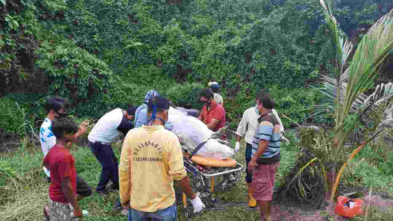 Warga Temukan Mayat Mr X di Lau Mandin  Kabupaten Karo