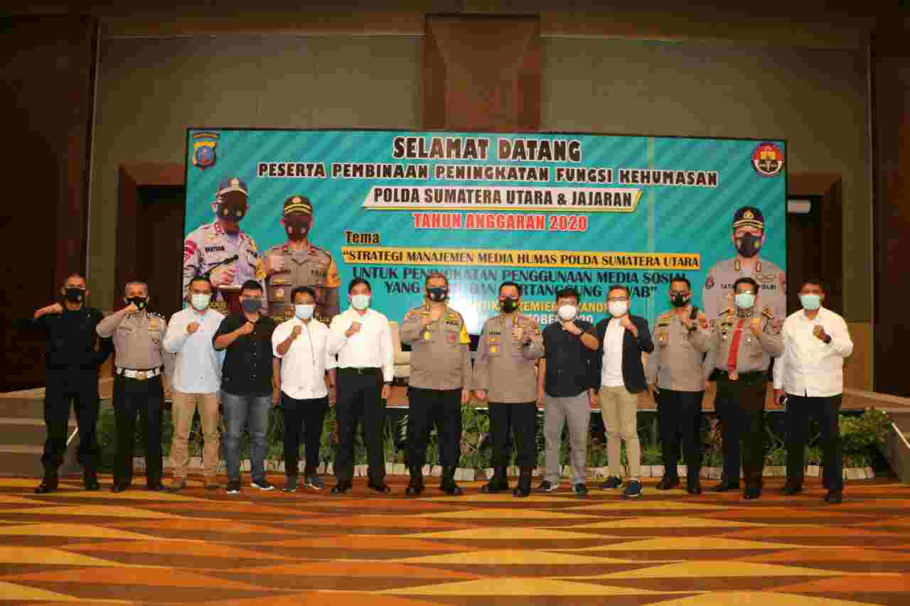 Kapolda Sumut : Humas Garda Terdepan Polri untuk di Cintai Masyarakat