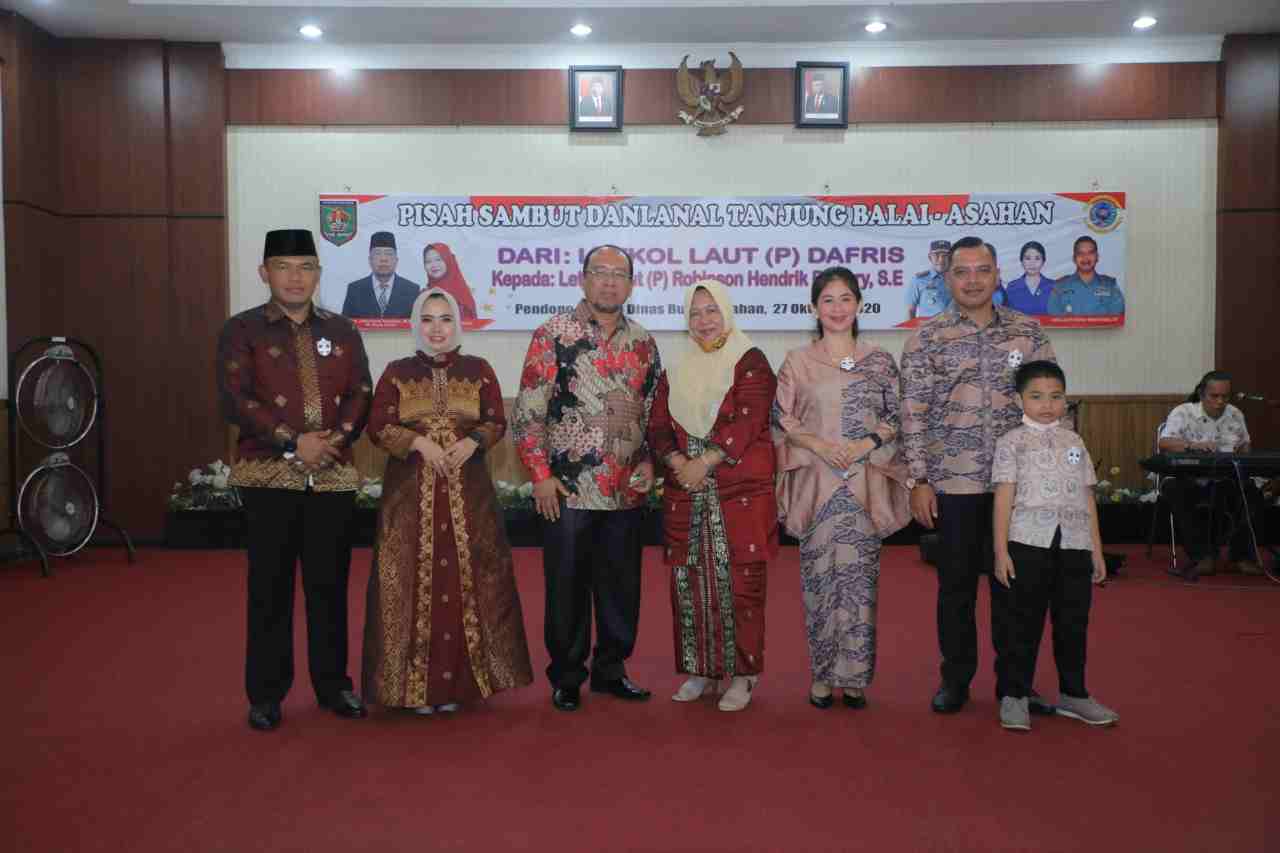 Pisah Sambut Danlanal Tanjung Balai Asahan Penuh Kesan