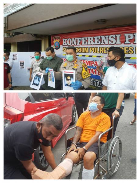 Pecatan Brimob Dihadiahi Timah Panas Oleh Jajaran Polrestabes Medan