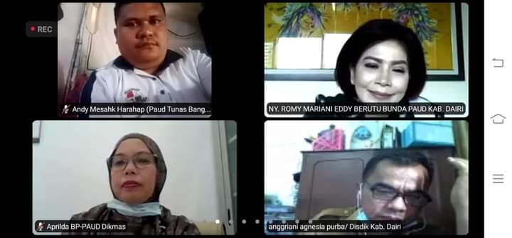 Bunda Paud Dairi : Semoga Lembaga Paud Tetap Eksis Di Masa Pandemi Covid-19 Ini