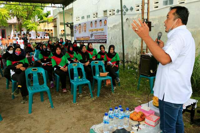 Warga Medan Utara Minta Paslon Bobby-Aulia Sediakan Lapangan Kerja