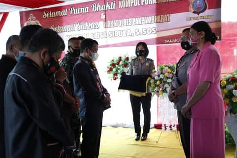 Wakapolres Pakpak Bharat Pisah Sambut Dengan Pejabat Baru