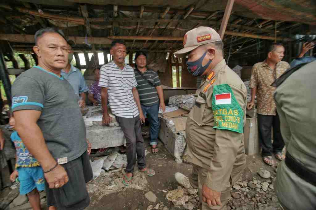 Pemko Medan Imbau PK5 Jalan Pematang Pasir Taati Peraturan