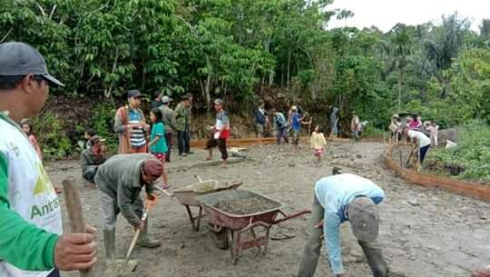 Anggap Pemkab Lamban, Masyrakat dan Perantau Bangun Jalan Sitolubah Simalungun Secara Swadaya