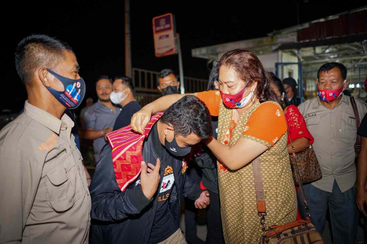 Blusukan ke Pasar, Pedagang Harapkan Bobby Siapkan Terminal Lau Cih