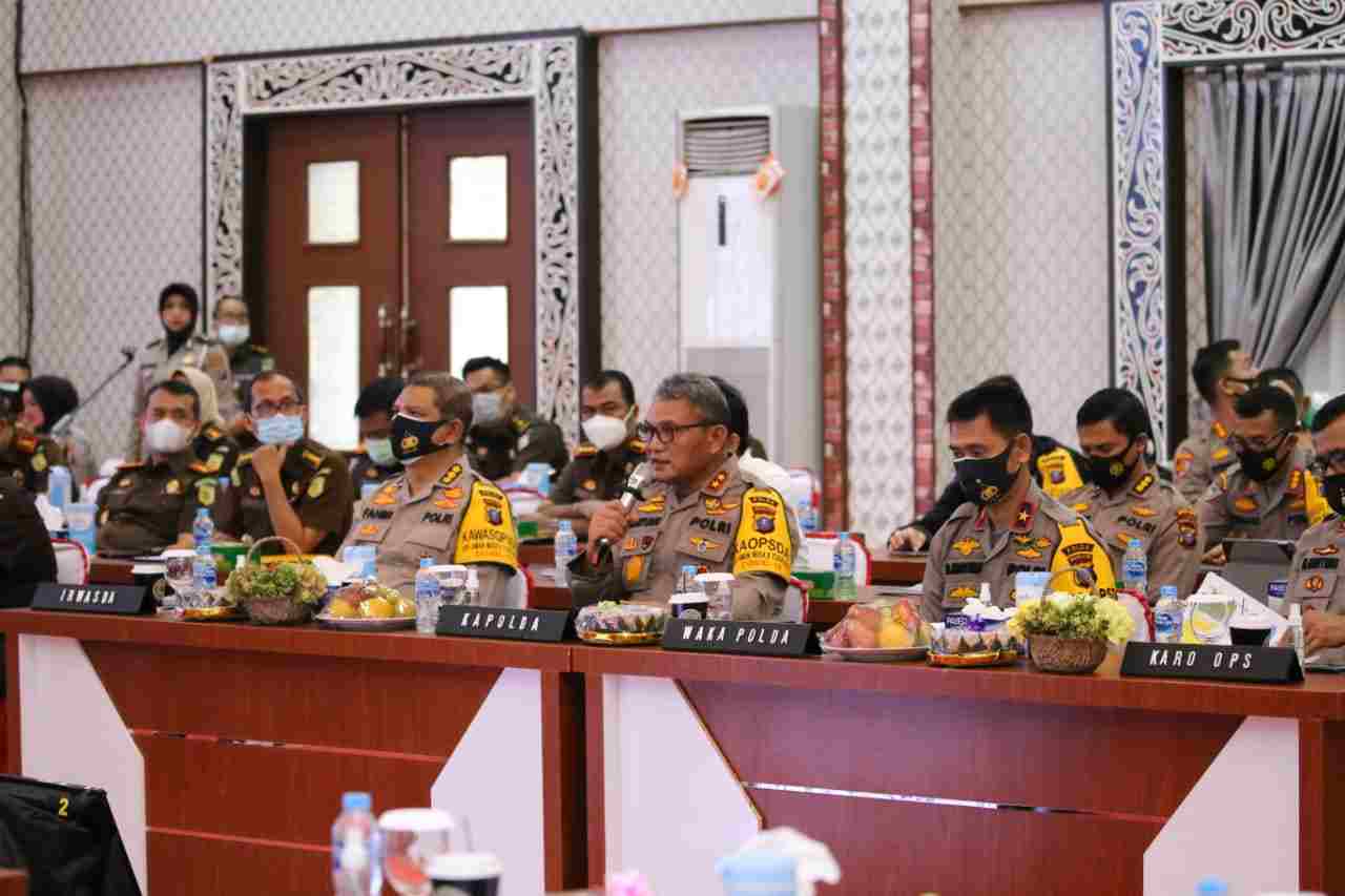 Kapolda Sumut Paparkan Situasi Kamtibmas di Sumut kepada Komisi III DPR RI