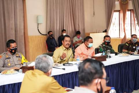 Pj Bupati Pakpak Bharat Pimpin Rakor Pilkada Damai